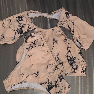 SEXY SWIMWEAR..NUDE Size Medium💦